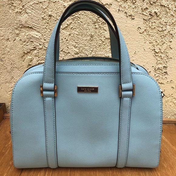 Authentic Kate Spade Small Felix GraceBlue Handbag - Picture 1 of 7